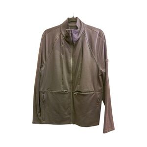 Dolan Men's Black Park Active Performance Medical Scrub Jacket sz L